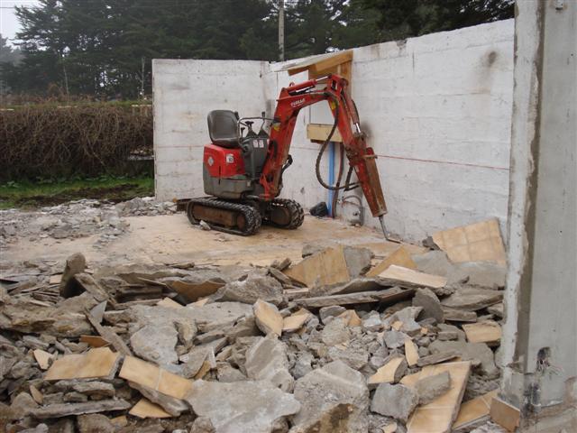 Démolition La Chapelle-Marcousse