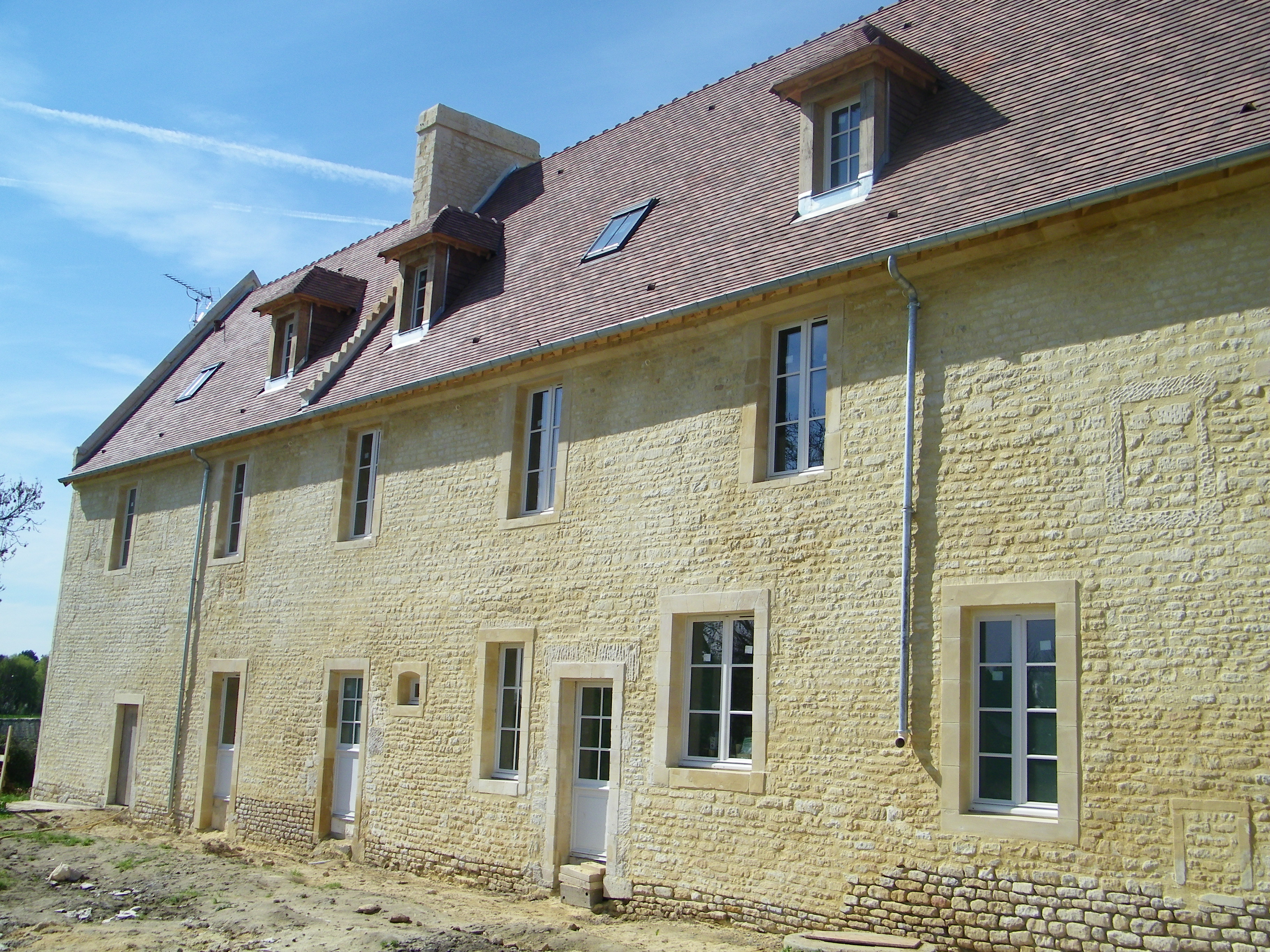 Réhabillitation de maison ancienne dans le Puy-de-Dôme