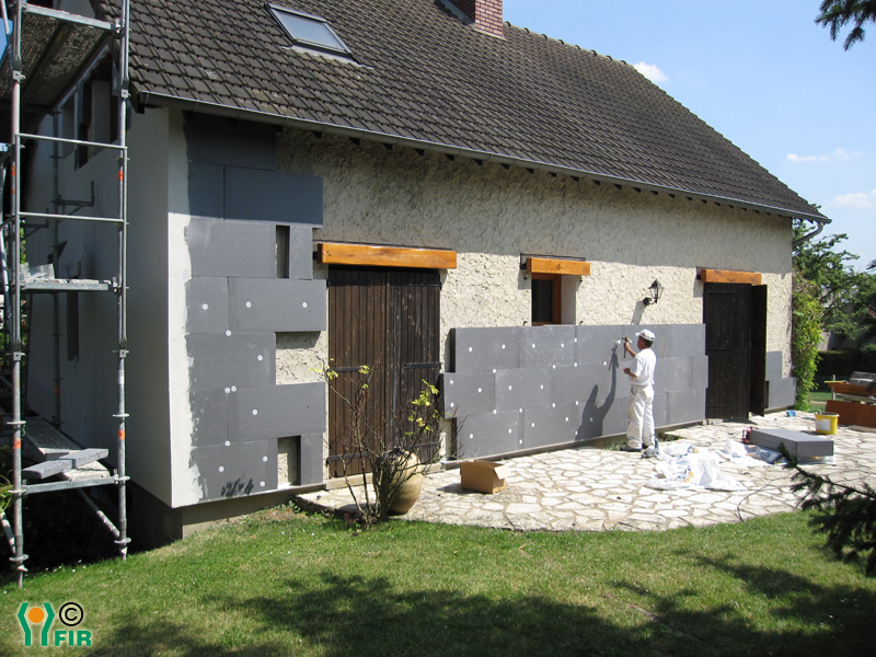 Isolation extérieure maison Beaumont