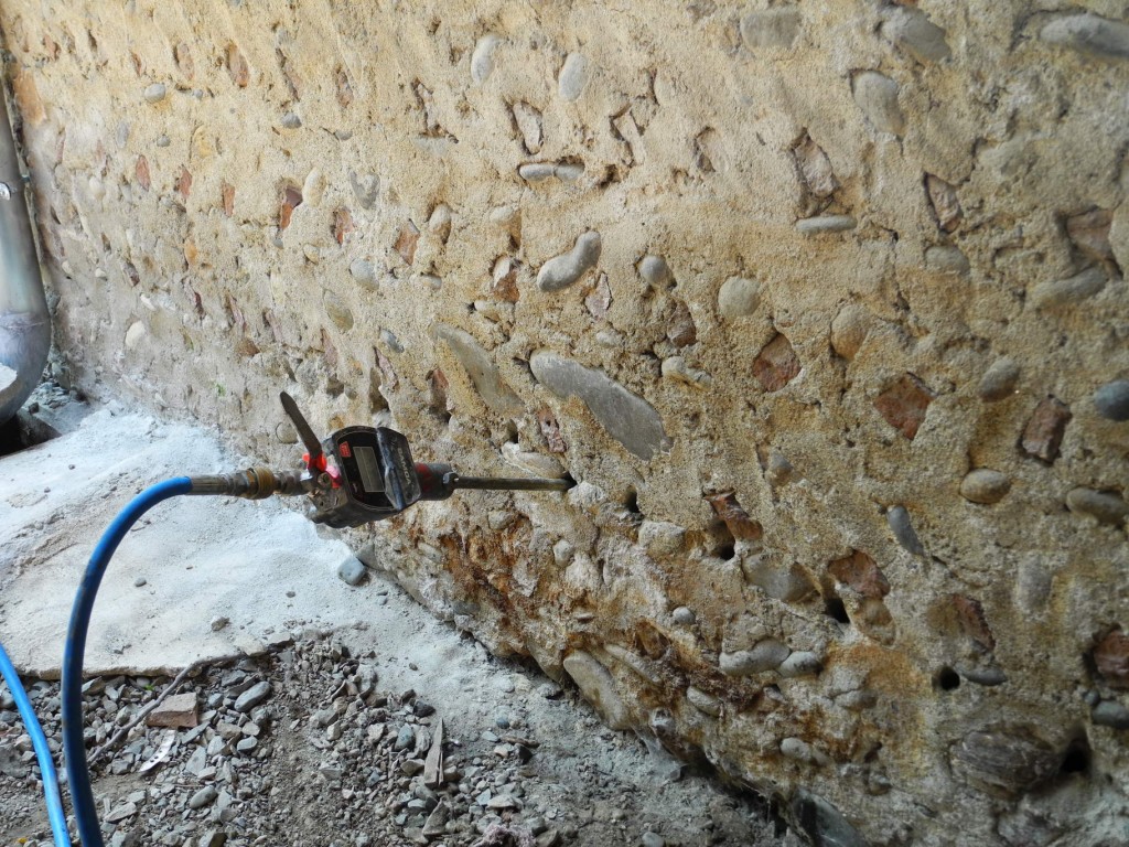 Traitement de remontées capillaires dans le Puy-de-Dôme